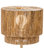 Modern Home Soho Jute Golden Brass Table Lamp w/Natural Jute Rope Shade