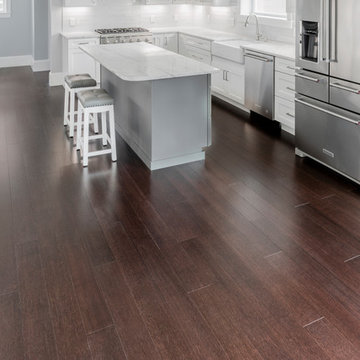 Artisan Cocoa Wide Plank Strand Bamboo Flooring