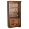 Eagle Furniture Oak Ridge 60" Open Bookcase, Medium Oak