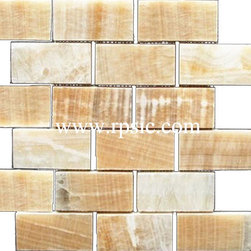 SW-23 SUBWAY HONEY ONYX 2X4 - Mosaic Tile