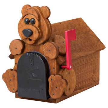 Rustic Mailbox, Bear