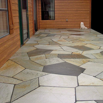 Gold Platinum Stone Patio