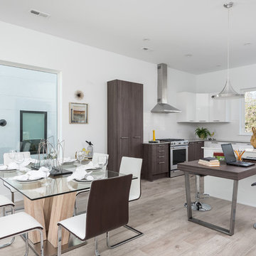 Large U-Shaped Kitchen in Charlotte’s First Solar Community