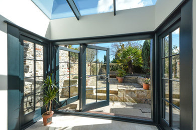 This is an example of a medium sized country conservatory in Kent.