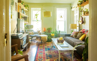 My Houzz: Vintage Collectors’ Artfully Curated Walk-Up