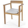 Horizon Armchair, Cushion: Terracotta