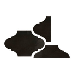 UP1826BLKP Black Plain - Wall & Floor Tiles