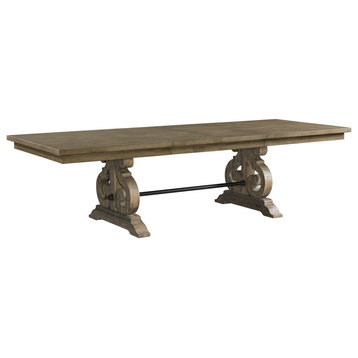 Picket House Furnishings Stanford Dining Table in Gray