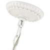 Valencia Collection 5 Light Shiny White Chandelier (49065-69)