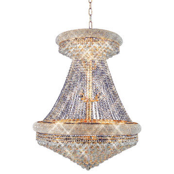 Artistry Lighting Primo Collection Chandelier 28x36, Gold