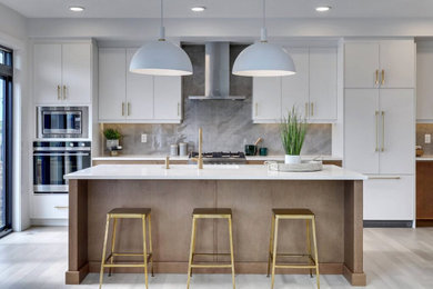 Minimalist kitchen photo in Other