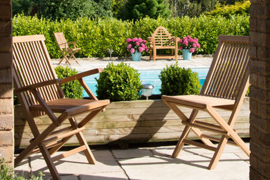Photo of a patio in Cornwall.
