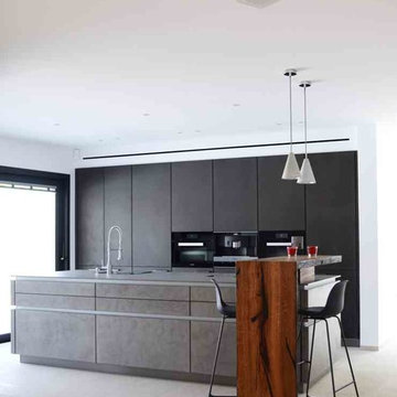 Cocinas Leicht Concrete C Manhattan y Brasilia