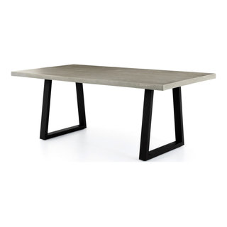 Cyrus Dining Table 79" Grey - Stylish Outdoor Furniture