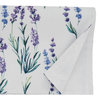 Table Runner With Lavender Design, 16"x90"