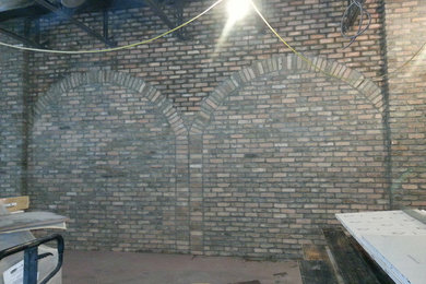 Old Chicago brick walls