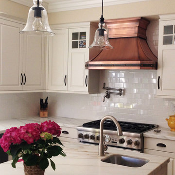 Carmel By The Sea Copper Range Hood Project