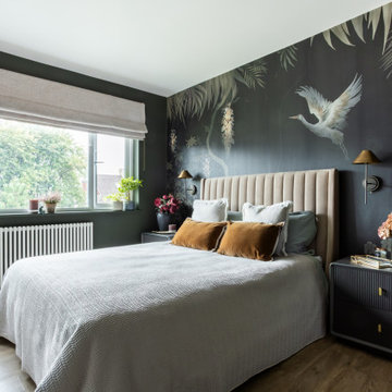 Nature-Inspired Bedroom in Banstead