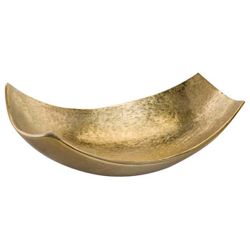 Small Scooped Bowl Gold