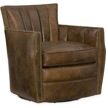 Hooker Furniture CC492-SW-085 30"W Swivel Accent Chair - Dragoncastle