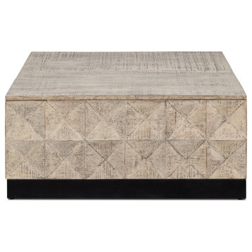 Geo Coffee Table Square Large 36"