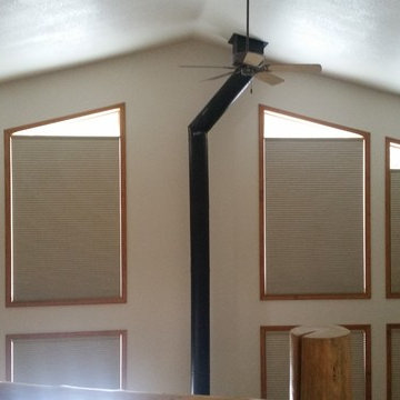 Installed Hunter Douglas -Cellular Shades
