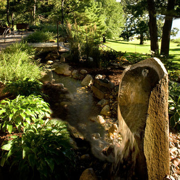 Landscape Stream and Water Feature