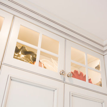 Traditional Renovation with Copper sink and Rangehood