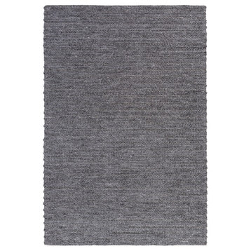 Surya Kindred KDD-3000 Texture Area Rug, Charcoal, 6' x 9' Rectangle