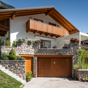 Legno e pietra Dolomia