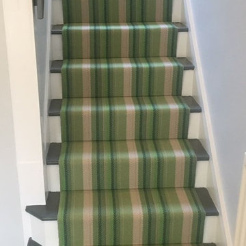 Roger Oates Iris Leaf stair runner carpet in Cobham Surrey