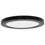 Access Lighting - Access Lighting 20836LEDD-BL/ACR ModPLUS, 7" 12W 1 LED Flush Mount, Black - Warranty:   ColoModPLUS 7 Inch 12W 1 Black Acrylic GlassUL: Suitable for damp locations Energy Star Qualified: n/a ADA Certified: n/a  *Number of Lights: 1-*Wattage:12w Dedicated LED bulb(s) *Bulb Included:Yes *Bulb Type:Dedicated LED *Finish Type:Black