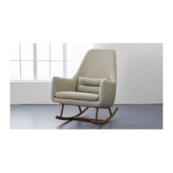 SAIC quantam rocking chair | CB2 - Dining Chairs