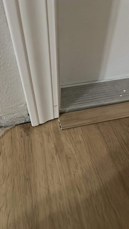 LVP transitions at exterior doors