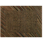 Bareens Designer Rugs - Overdyed Color Reform Glory Gray/Rust Area Rug, 4'7x6'4 - Masterfully hand-knotted by skilled artists, this over dyed hand knotted rug highlights careful attention to detail and color to create a remarkable chromatic composition. Each rug is hand knotted using centuries old techniques and mellowed down by the natural energy of the sun. While retaining the original design each rug is given a unique artistic composition by over dying and washing each rug in remarkable color palette to produce a bolder, brighter, modern and saturated look. The modern inspired look with rich, luscious detailing, vibrant feel and a show-stopping palette with saturated colors provides an unexpected decor twist. The historic and timeless appearance of this collection offers an exquisite quality of one-of-a-kind artistic rugs.
