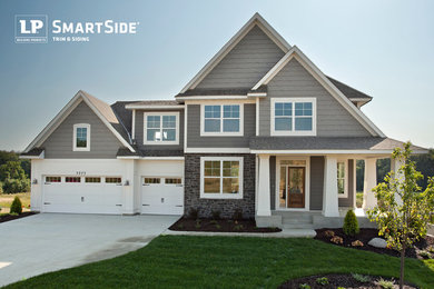 Inspiration for a timeless exterior home remodel in Minneapolis