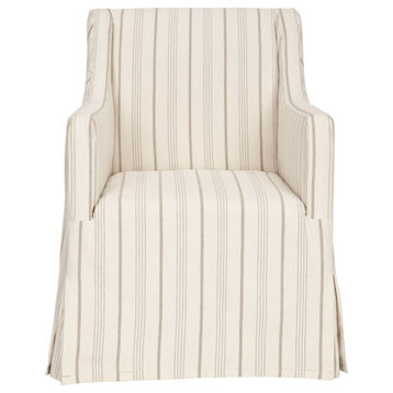 Fendi Slipcover Chair Beige