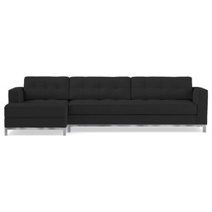 Commix Down Filled Overstuffed 3 Piece Sectional Sofa Set, Teal -  Contemporary - Sofas - by Home Furniture Mart | Houzz
