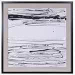 StyleCraft - Topical Line Hand Applied Textured Paint, Shadow Box Under Plexi-Glass - Topical Line by StyleCraft is a one-of-a-kind piece of art. The texture you see is painted by hand on paper, creating a multi-layered look that is unique to each piece created. KT board comprises the framing, and a plexiglass shadow box casing provides depth and dimension. Hang this shadow box painting from bedroom to living room.