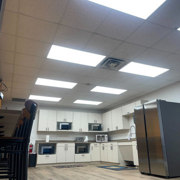 Break Room Remodel in a Company -Commercial Project