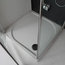 Crystal Two-Door Corner Shower Enclosure, 70 cm