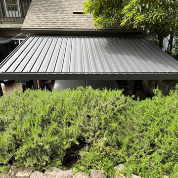 Backyard Hot Tub and IPE Deck