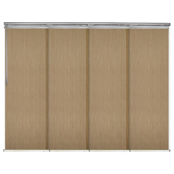 Anders 4-Panel Track Extendable Vertical Blinds 48-88"W