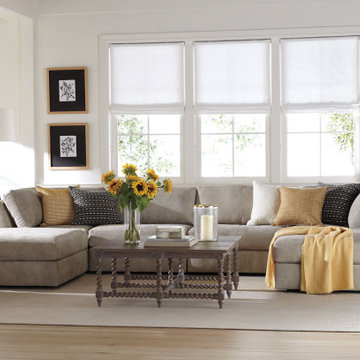 Amber Afternoon Living Room