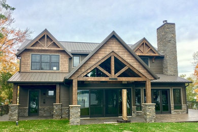 Inspiration for an exterior home remodel in Minneapolis