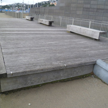 Wellington Wharf Railway sleepers