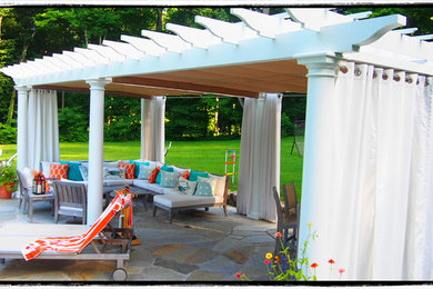 Patio - contemporary patio idea in New York