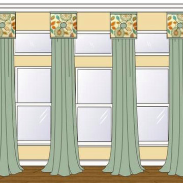 Designs from our book, Drapery Design Inspirations