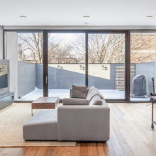 windows / wall to backyard