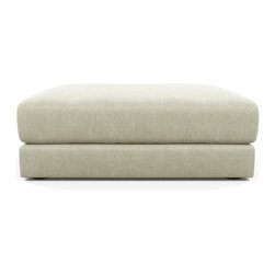 Long Beach Ottoman - Outdoor Footstools And Ottomans